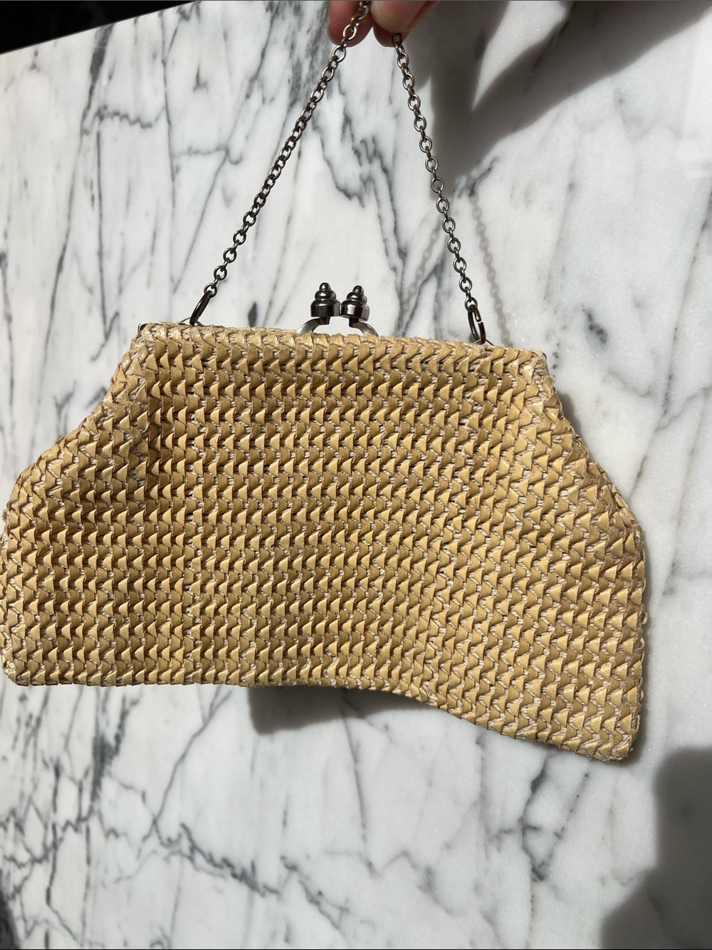 Vintage Woven Straw